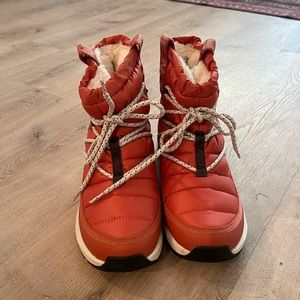 Limited Edition North Face Orange Thermoball Boots